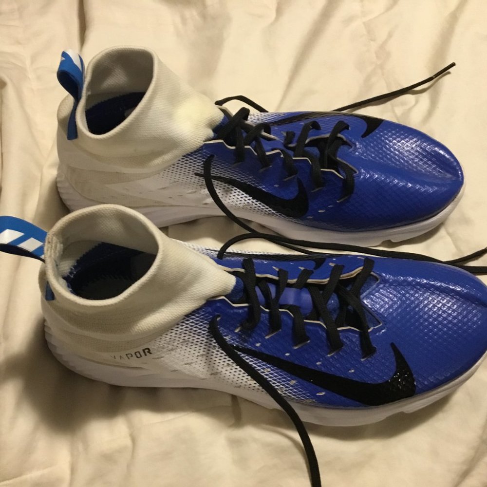 NIKE Men's Vapor Untouchable Speed Turf 2 (Size 9.5) Football/Lacrosse Cleats